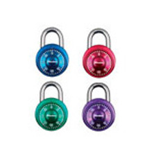 Master Lock 1530T Lot De 2 Cadenas Pour Casier Couleurs Assorties