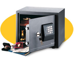 Sentry safe 4-bitted key