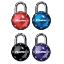 Masterlock Sphero Mini Locks in Black, Blue, Purple and Red
