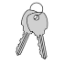 Commercial 2099 Key for Standard Locks of Brass Mailboxes of 50