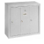 Commercial 3503 3 Door Aluminum Vertical Mailboxes