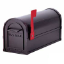 Residential Heavy Duty Rural Mailbox w/ 1/8 Inch Thick Extruded