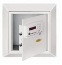 Hotel Wall Safes - Digital keypad electronic hotel wall safe with card reader